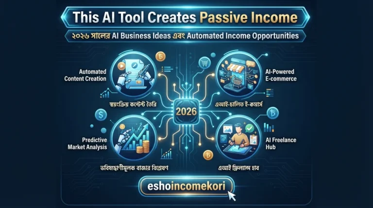 This AI Tool Creates Passive Income: ২০২৬ সালের AI Business Ideas এবং Automated Income Opportunities