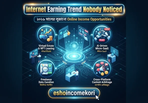 Internet Earning Trend Nobody Noticed: ২০২৬ সালের লুকানো Online Income Opportunities