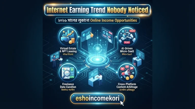 Internet Earning Trend Nobody Noticed: ২০২৬ সালের লুকানো Online Income Opportunities
