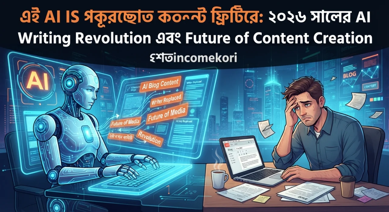 This AI Is Replacing Content Writers: ২০২৬ সালের AI Writing Revolution এবং Future of Content Creation
