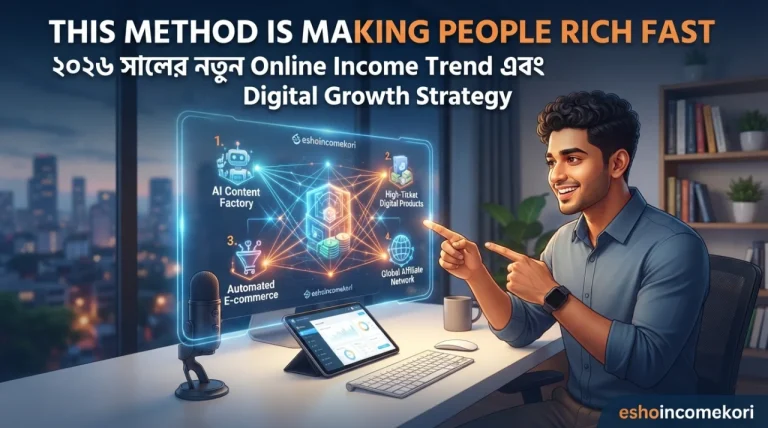 This Method Is Making People Rich Fast: ২০২৬ সালের নতুন Online Income Trend এবং Digital Growth Strategy
