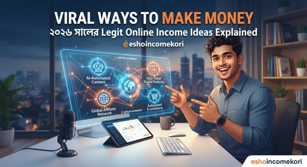 Viral Ways To Make Money: ২০২৬ সালের Legit Online Income Ideas Explained