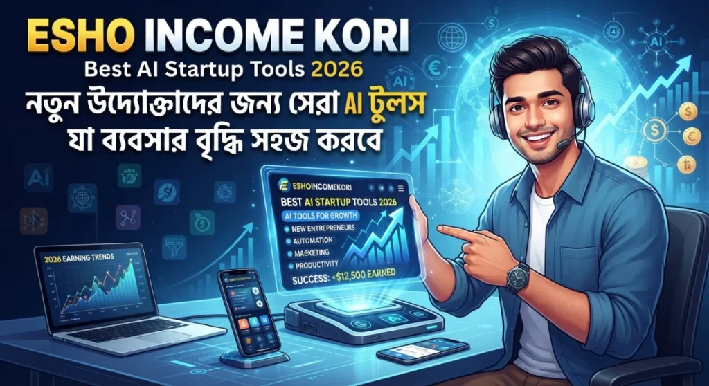 Best AI Startup Tools 2026: নতুন উদ্যোক্তাদের জন্য সেরা AI টুলস যা ব্যবসার বৃদ্ধি সহজ করবে