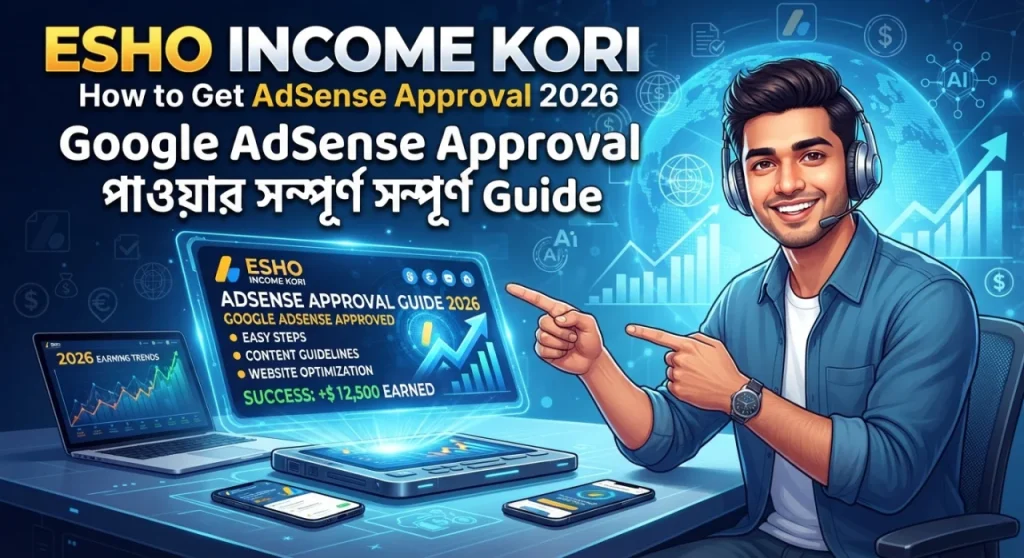 How to Get AdSense Approval 2026: Google AdSense Approval পাওয়ার সম্পূর্ণ Guide