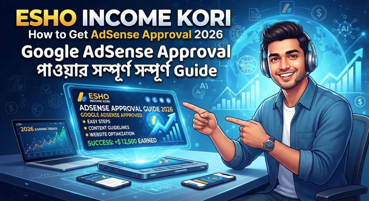 How to Get AdSense Approval 2026: Google AdSense Approval পাওয়ার সম্পূর্ণ Guide