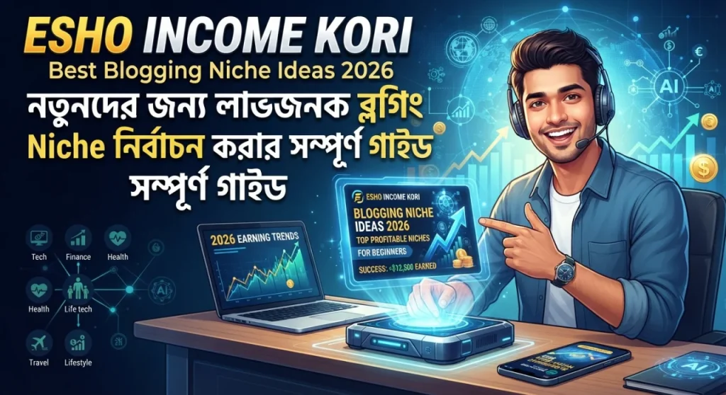 Best Blogging Niche Ideas 2026: নতুনদের জন্য লাভজনক ব্লগিং Niche নির্বাচন করার সম্পূর্ণ গাইড