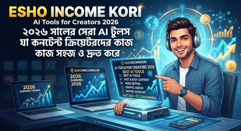 AI Tools for Creators: ২০২৬ সালের সেরা AI টুলস যা কনটেন্ট ক্রিয়েটরদের কাজ সহজ ও দ্রুত করে