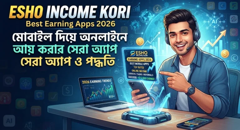 Best Earning Apps 2026: মোবাইল দিয়ে অনলাইনে আয় করার সেরা অ্যাপ ও পদ্ধতি