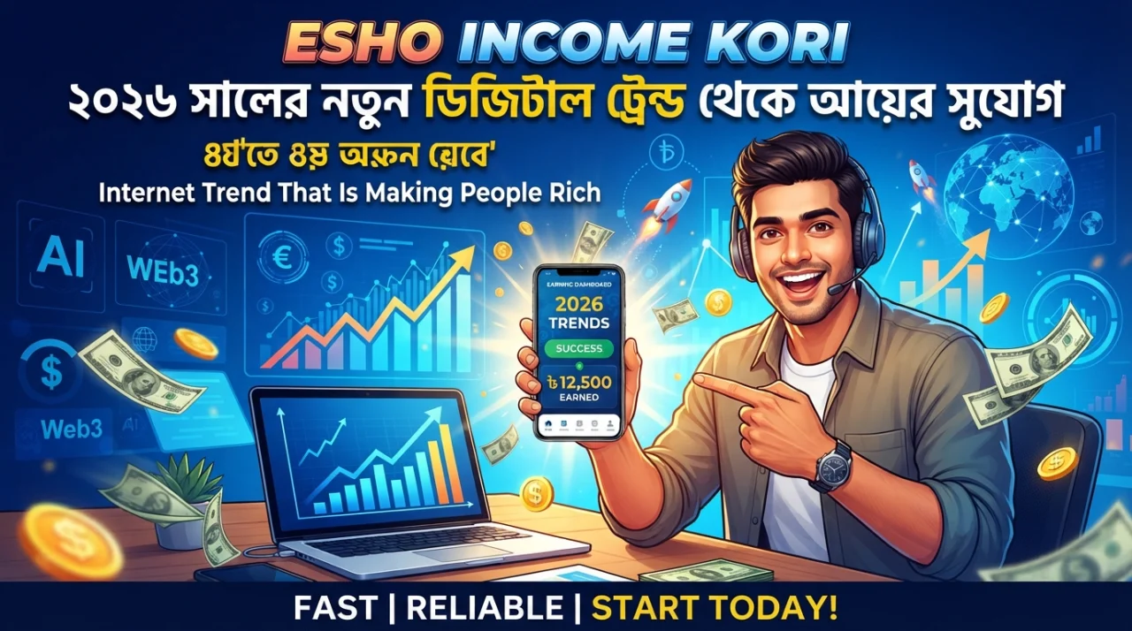 Internet Trend That Is Making People Rich: ২০২৬ সালের নতুন ডিজিটাল ট্রেন্ড থেকে আয়ের সুযোগ