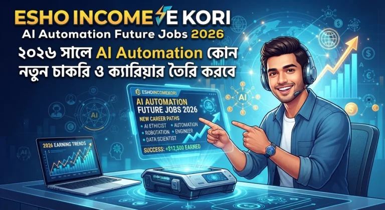 AI Automation Future Jobs: ২০২৬ সালে AI Automation কোন নতুন চাকরি ও ক্যারিয়ার তৈরি করবে