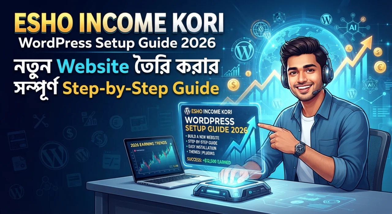 WordPress Setup Guide 2026: নতুন Website তৈরি করার সম্পূর্ণ Step-by-Step Guide