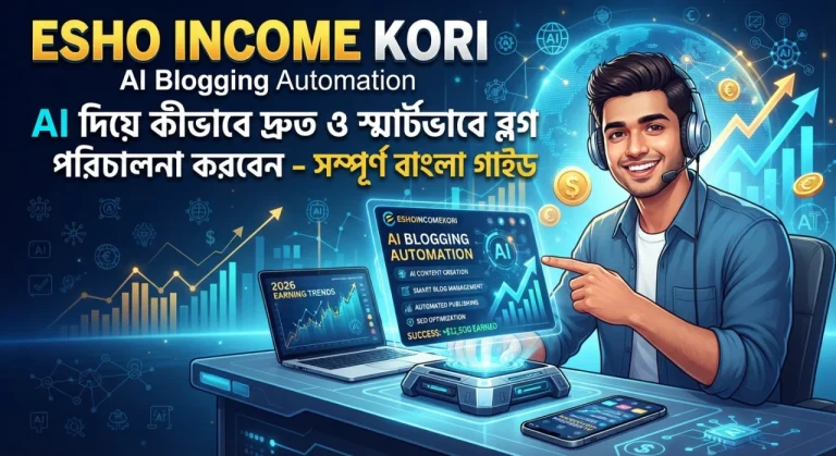 AI Blogging Automation: AI দিয়ে কীভাবে দ্রুত ও স্মার্টভাবে ব্লগ পরিচালনা করবেন – সম্পূর্ণ বাংলা গাইড