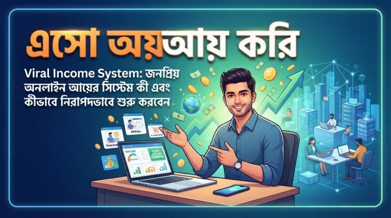 Viral Income System: জনপ্রিয় অনলাইন আয়ের সিস্টেম কী এবং কীভাবে নিরাপদভাবে শুরু করবেন