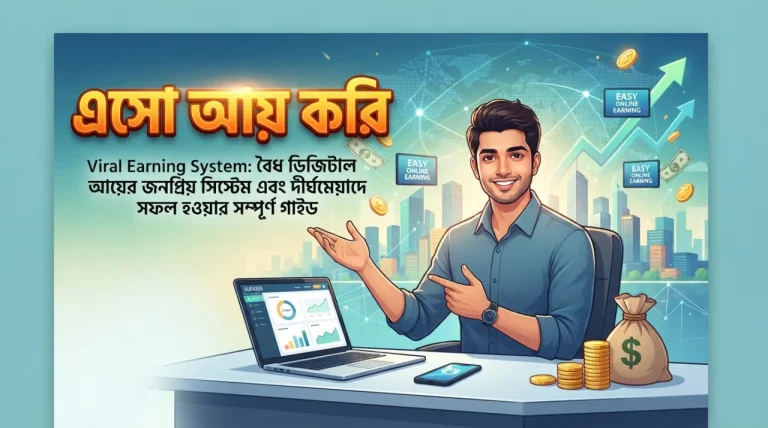 Viral Earning System: বৈধ ডিজিটাল আয়ের জনপ্রিয় সিস্টেম এবং দীর্ঘমেয়াদে সফল হওয়ার সম্পূর্ণ গাইড