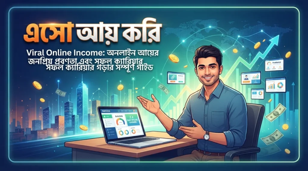 Viral Online Income: অনলাইন আয়ের জনপ্রিয় প্রবণতা এবং সফল ক্যারিয়ার গড়ার সম্পূর্ণ গাইড