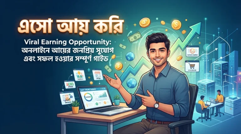 Viral Earning Opportunity: অনলাইনে আয়ের জনপ্রিয় সুযোগ এবং সফল হওয়ার সম্পূর্ণ গাইড