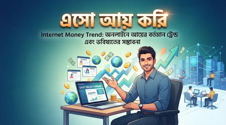 Internet Money Trend: অনলাইনে আয়ের বর্তমান ট্রেন্ড এবং ভবিষ্যতের সম্ভাবনা