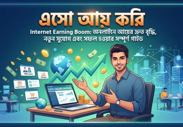 Internet Earning Boom: অনলাইনে আয়ের দ্রুত বৃদ্ধি, নতুন সুযোগ এবং সফল হওয়ার সম্পূর্ণ গাইড