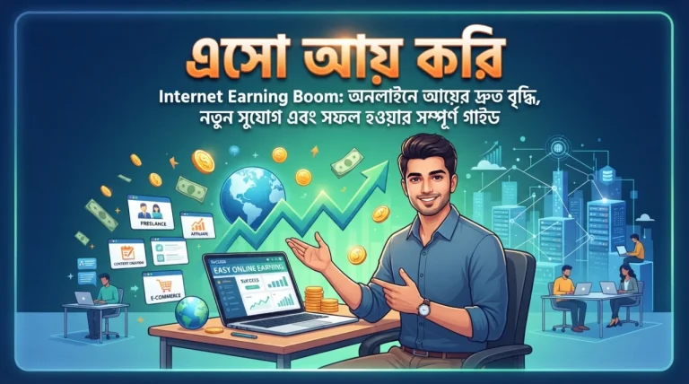 Internet Earning Boom: অনলাইনে আয়ের দ্রুত বৃদ্ধি, নতুন সুযোগ এবং সফল হওয়ার সম্পূর্ণ গাইড
