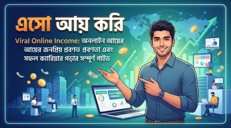 Viral Online Income: অনলাইন আয়ের জনপ্রিয় প্রবণতা এবং সফল ক্যারিয়ার গড়ার সম্পূর্ণ গাইড