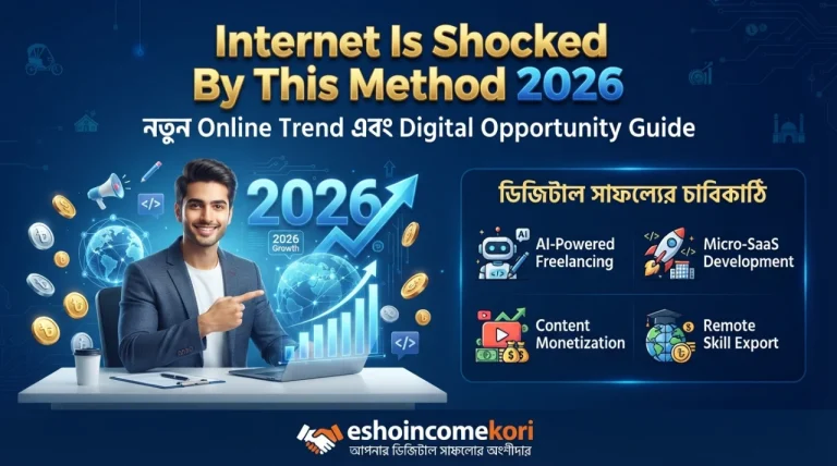 Internet Is Shocked By This Method 2026: নতুন Online Trend এবং Digital Opportunity Guide