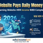 This Website Pays Daily Money 2026: Online Earning Website থেকে Income করার Complete Guide