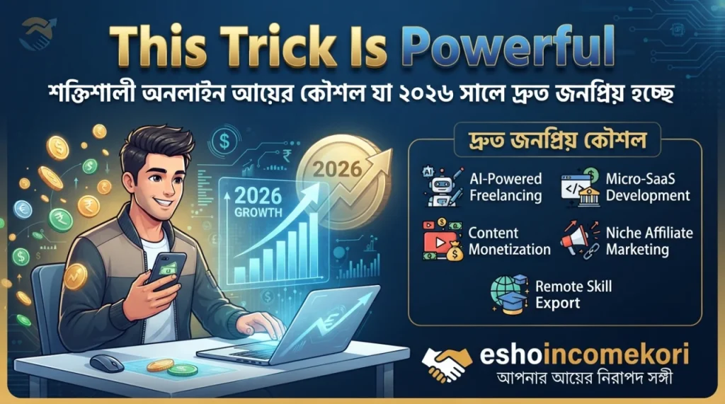 This Trick Is Powerful: শক্তিশালী অনলাইন আয়ের কৌশল যা ২০২৬ সালে দ্রুত জনপ্রিয় হচ্ছে