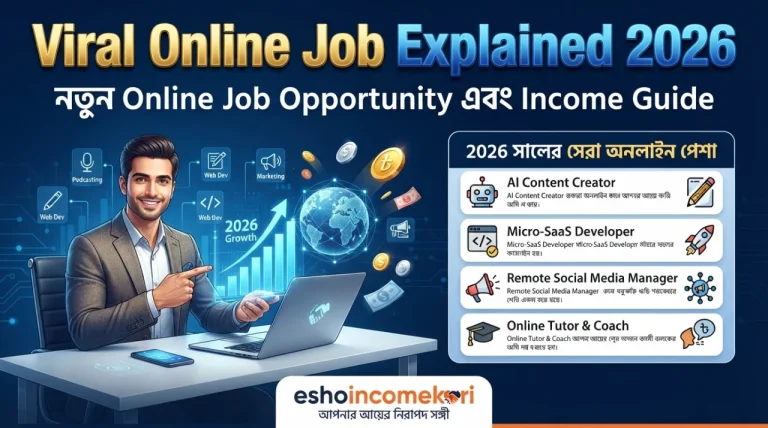 Viral Online Job Explained 2026: নতুন Online Job Opportunity এবং Income Guide