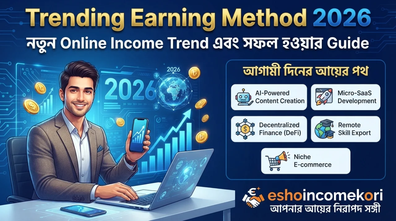 Trending Earning Method 2026: নতুন Online Income Trend এবং সফল হওয়ার Guide
