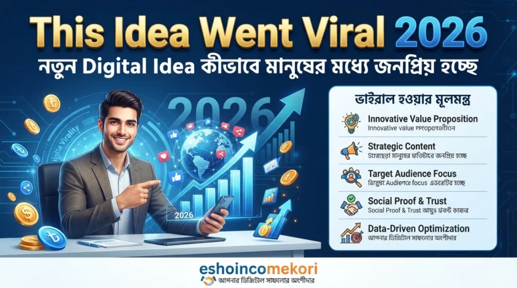 This Idea Went Viral 2026: নতুন Digital Idea কীভাবে মানুষের মধ্যে জনপ্রিয় হচ্ছে