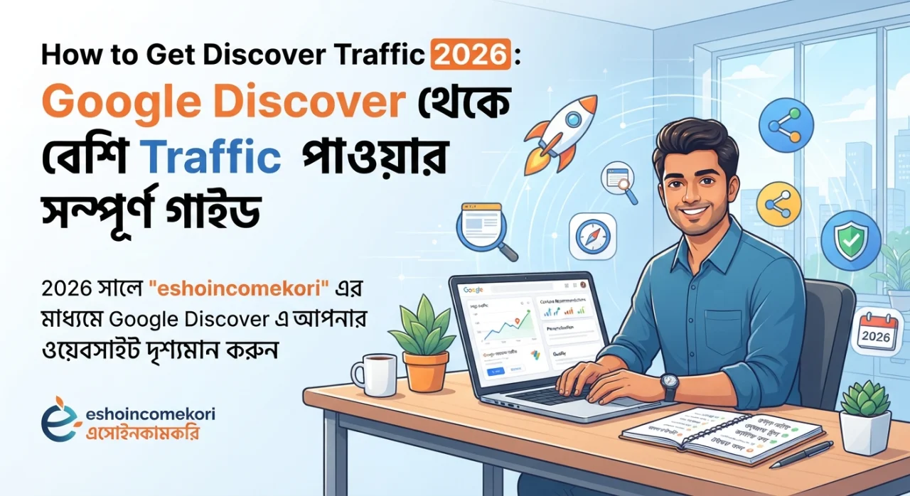 How to Get Discover Traffic 2026: Google Discover থেকে বেশি Traffic পাওয়ার সম্পূর্ণ গাইড