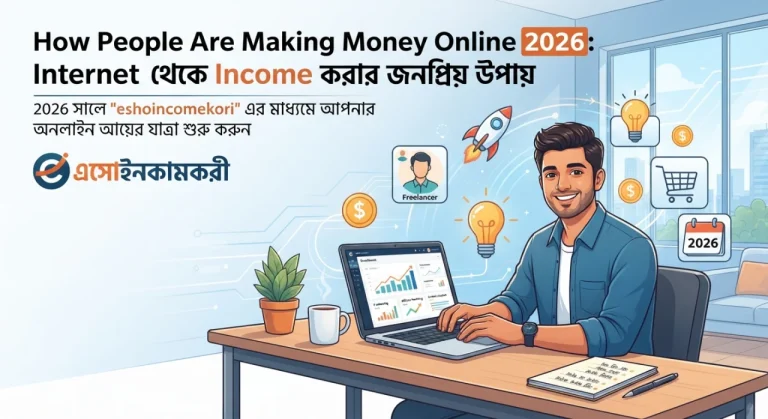 How People Are Making Money Online 2026: Internet থেকে Income করার জনপ্রিয় উপায়