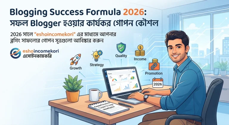 Blogging Success Formula 2026: সফল Blogger হওয়ার কার্যকর গোপন কৌশল