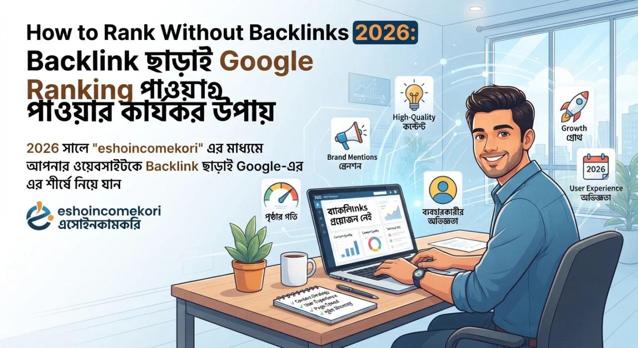 How to Rank Without Backlinks 2026: Backlink ছাড়াই Google Ranking পাওয়ার কার্যকর উপায়