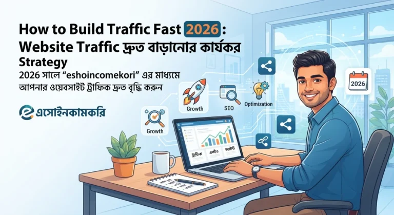 How to Build Traffic Fast 2026: Website Traffic দ্রুত বাড়ানোর কার্যকর Strategy