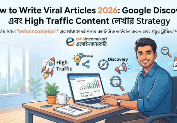 How to Write Viral Articles 2026 সম্পর্কে জানুন। Viral Content Writing, SEO Optimization এবং Google Discover Traffic পাওয়ার কার্যকর পদ্ধতি।