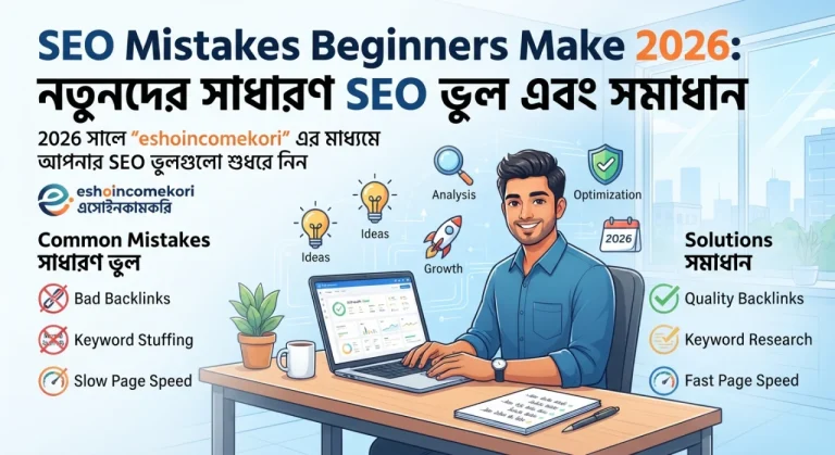 SEO Mistakes Beginners Make 2026: নতুনদের সাধারণ SEO ভুল এবং সমাধান