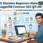 SEO Mistakes Beginners Make 2026: নতুন Bloggerদের Common SEO ভুল এবং সমাধান