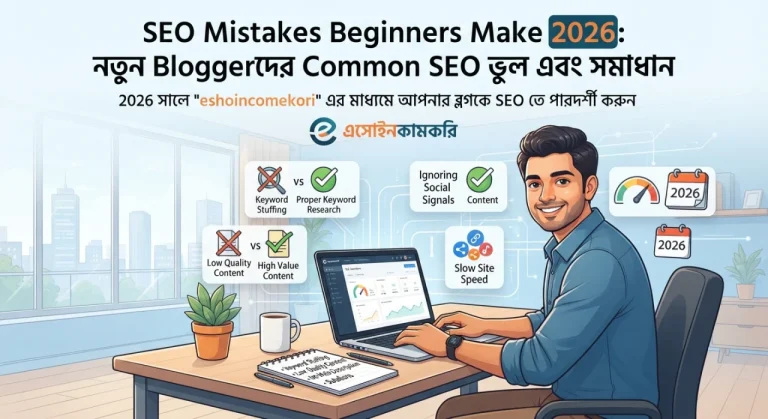 SEO Mistakes Beginners Make 2026: নতুন Bloggerদের Common SEO ভুল এবং সমাধান