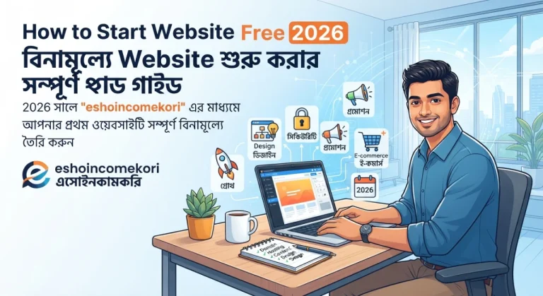 How to Start Website Free 2026: বিনামূল্যে Website শুরু করার সম্পূর্ণ গাইড