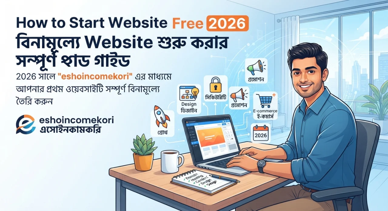 How to Start Website Free 2026: বিনামূল্যে Website শুরু করার সম্পূর্ণ গাইড