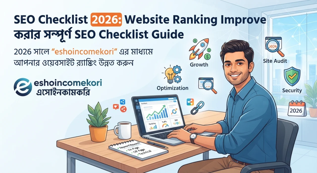 SEO Checklist 2026: Website Ranking Improve করার সম্পূর্ণ SEO Checklist Guide