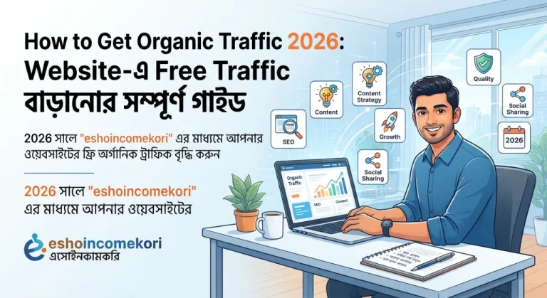 How to Get Organic Traffic 2026: Website-এ Free Traffic বাড়ানোর সম্পূর্ণ গাইড