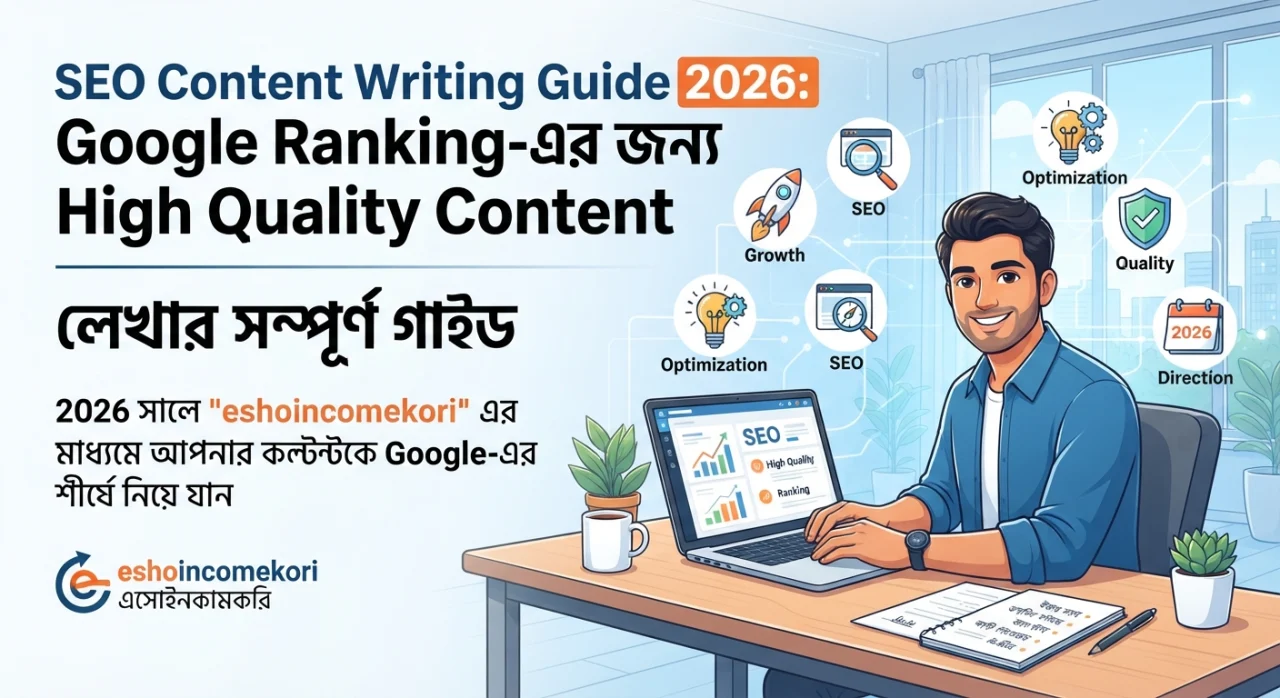 SEO Content Writing Guide 2026: Google Ranking-এর জন্য High Quality Content লেখার সম্পূর্ণ গাইড