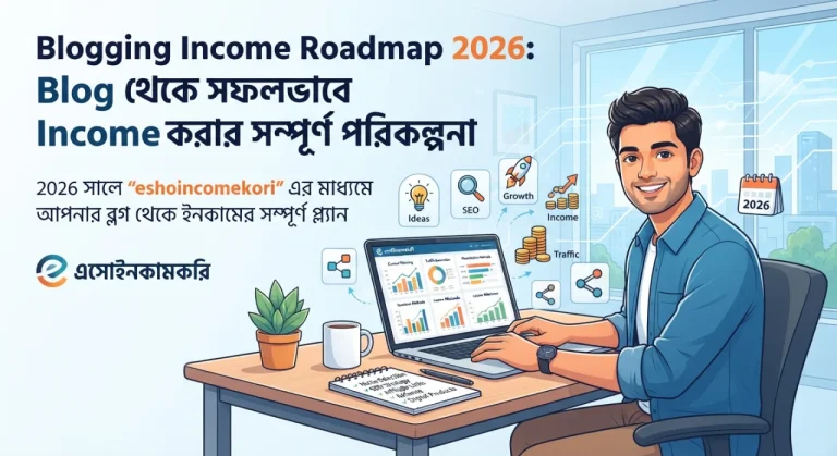 Blogging Income Roadmap 2026: Blog থেকে সফলভাবে Income করার সম্পূর্ণ পরিকল্পনা