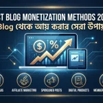 Best Blog Monetization Methods 2026: Blog থেকে আয় করার সেরা উপায়