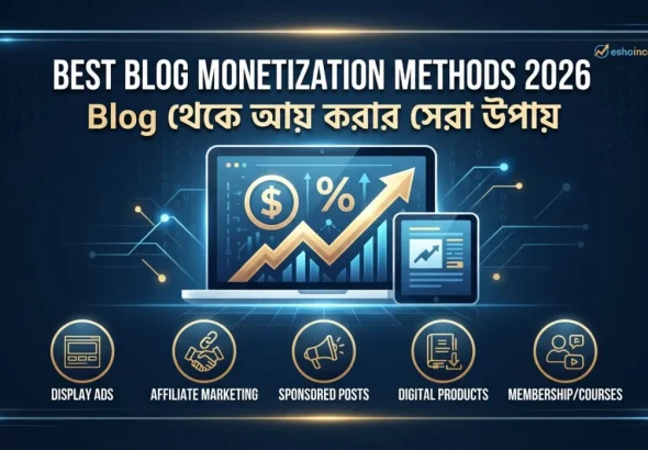 Best Blog Monetization Methods 2026: Blog থেকে আয় করার সেরা উপায়