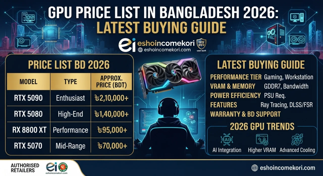GPU Price List in Bangladesh 2026: Latest Buying Guide