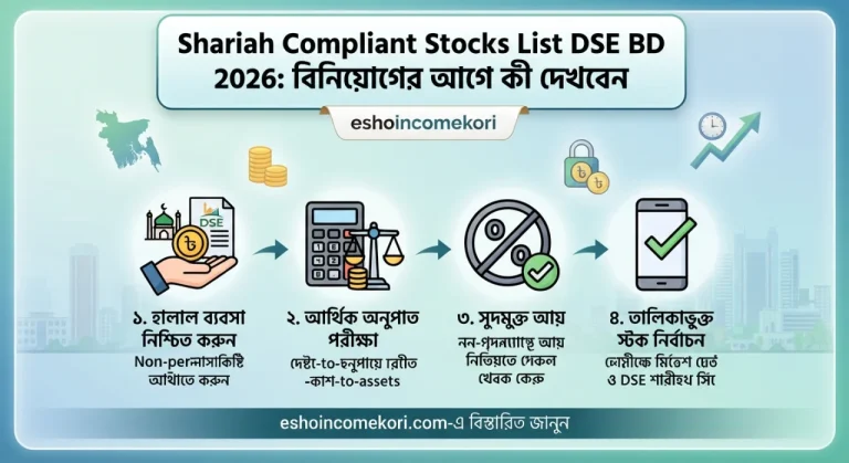 Shariah Compliant Stocks List DSE BD 2026: বিনিয়োগের আগে কী দেখবেন