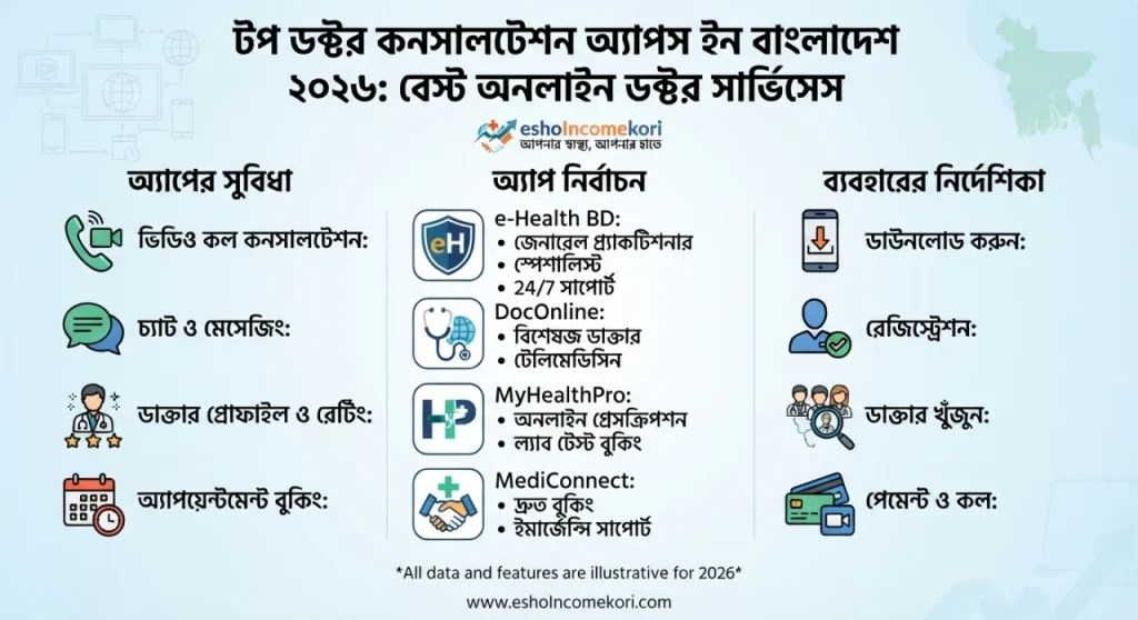 Top Doctor Consultation Apps in Bangladesh 2026: Best Online Doctor Services